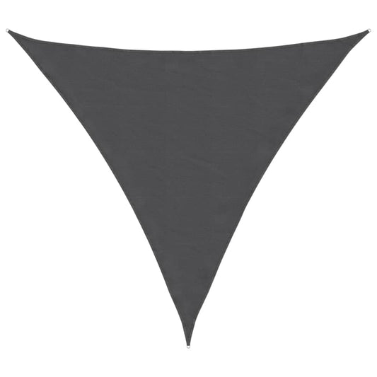 Sunshade Sail Oxford Fabric Triangular 3.6x3.6x3.6 m Anthracite Sunshade Sail Oxford Fabric Triangular 3.6x3.6x3.6 m Anthracite