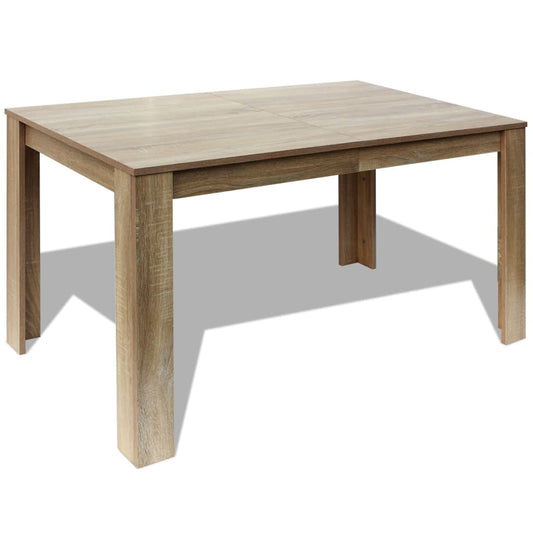 Dining Table 140x80x75 cm Oak Dining Table 140x80x75 cm Oak