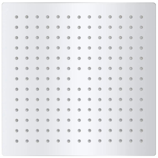 Rain Shower Head Stainless Steel 25x25 cm Square Rain Shower Head Stainless Steel 25x25 cm Square