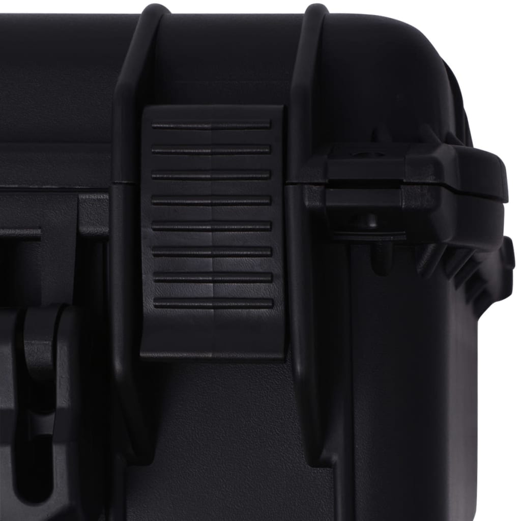142168 vidaXL Protective Equipment Case 35x29,5x15 cm Black