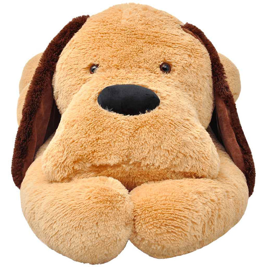 Dog Cuddly Toy Plush Brown 160 cm Dog Cuddly Toy Plush Brown 160 cm