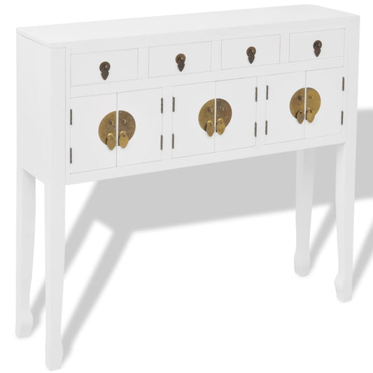 Sideboard Chinese Style Solid Wood White Sideboard Chinese Style Solid Wood White