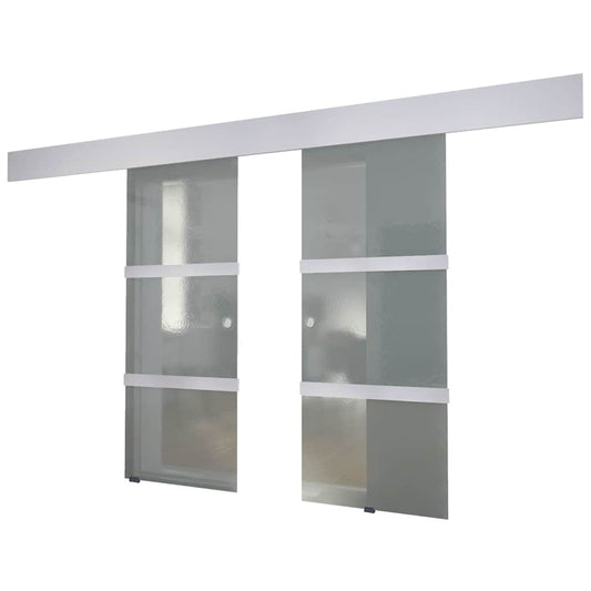 Double Sliding Door Glass Double Sliding Door Glass