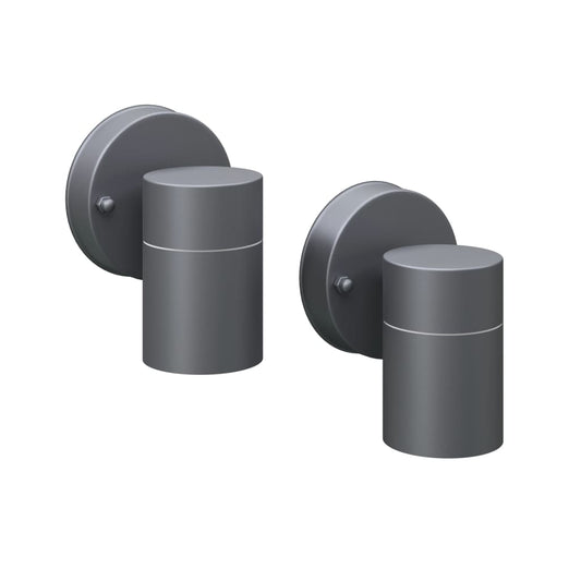 Outdoor Wall Lights 2 pcs Stainless Steel Downwards Outdoor Wall Lights 2 pcs Stainless Steel Downwards