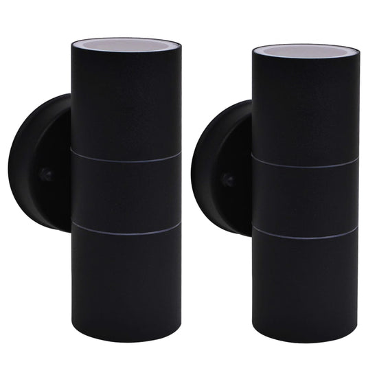 Wall Light | Set of 2 | Black | Stainless steel | Medium | Wall mounting Wall Light | Set of 2 | Black | Stainless steel | Medium | Wall mounting