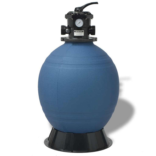 Pool Sand Filter Blue Ø 55.9 x 96.5 cm PE Pool Sand Filter Blue Ø 55.9 x 96.5 cm PE