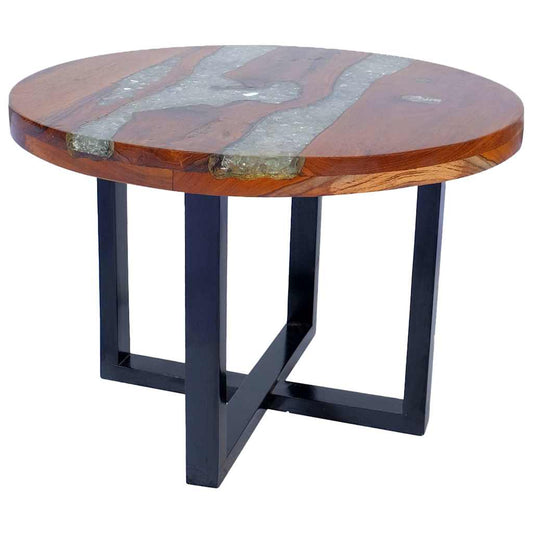 Coffee Table Teak Resin 60 cm Coffee Table Teak Resin 60 cm