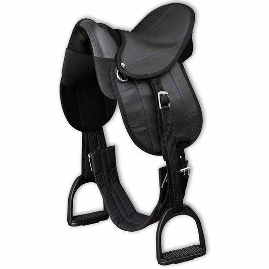 91179 vidaXL Pony Saddle Set 10" Black 91179 vidaXL Pony Saddle Set 10" Black