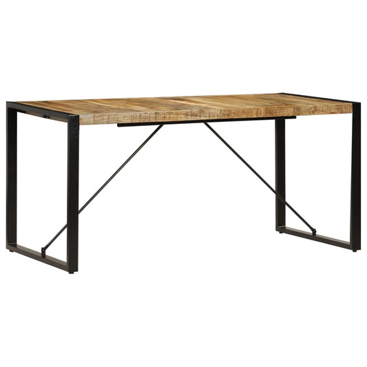 Dining Table 160x80x75 cm Solid Mango Wood Dining Table 160x80x75 cm Solid Mango Wood