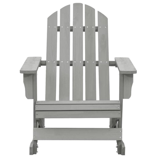 Garden Rocking Chair Wood Grey Garden Rocking Chair Wood Grey