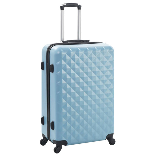 Hardcase Trolley Set 3 pcs Blue ABS Hardcase Trolley Set 3 pcs Blue ABS
