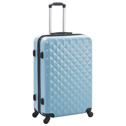 91889 vidaXL Hardcase Trolley Set 3 pcs Blue ABS 91889 vidaXL Hardcase Trolley Set 3 pcs Blue ABS