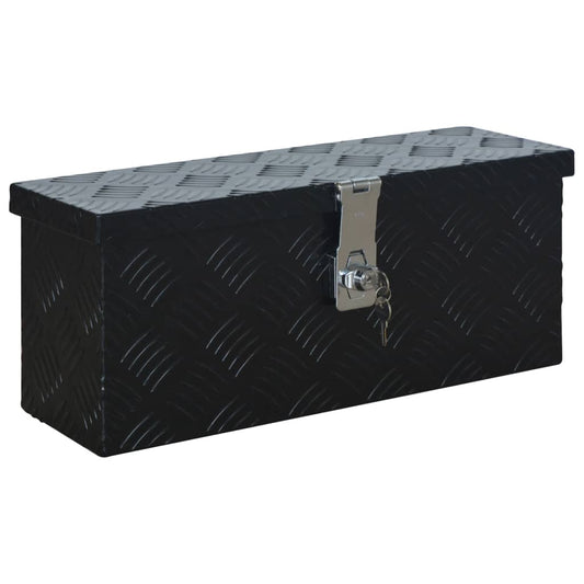 Aluminium Box 485x140x200 mm Black Aluminium Box 485x140x200 mm Black