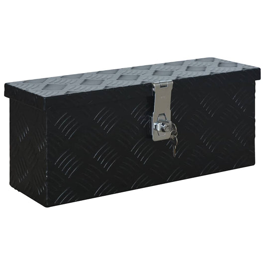 144845 vidaXL Aluminium Box 485x140x200 mm Black 144845 vidaXL Aluminium Box 485x140x200 mm Black