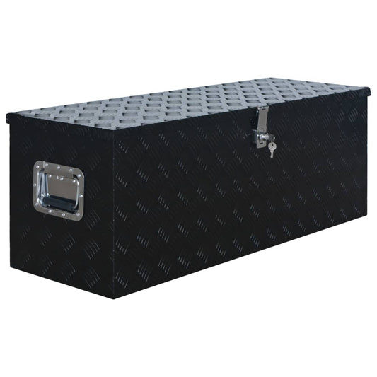 Aluminium Box 1085x370x400 mm Black Aluminium Box 1085x370x400 mm Black