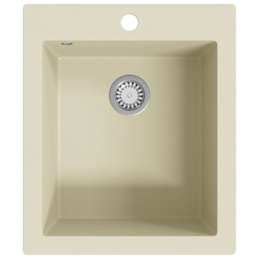 Granite Kitchen Sink Single Basin Beige Granite Kitchen Sink Single Basin Beige
