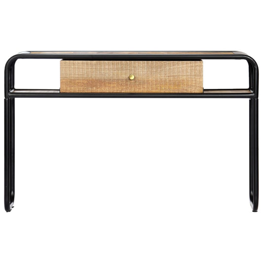 Console Table | Brown | Solid Mango Wood | 118 cm console table Console Table | Brown | Solid Mango Wood | 118 cm console table