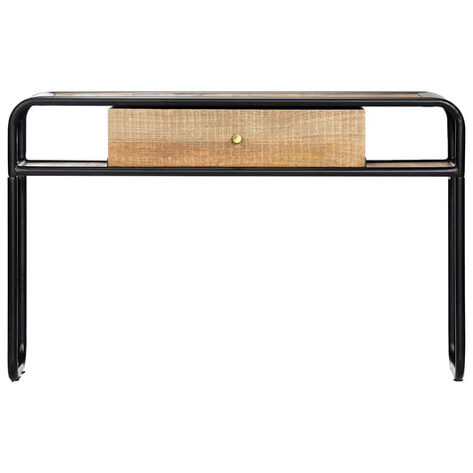 248102 vidaXL Console Table 118x30x75 cm Solid Mango Wood 248102 vidaXL Console Table 118x30x75 cm Solid Mango Wood