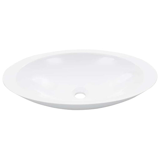 144069 vidaXL Wash Basin 59,3x35,1x10,7 cm Mineral Cast/Marble Cast White 144069 vidaXL Wash Basin 59,3x35,1x10,7 cm Mineral Cast/Marble Cast White