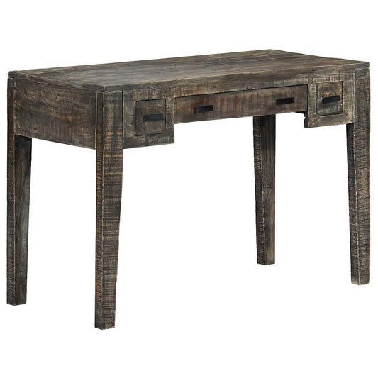247913 vidaXL Desk Black 110x50x75 cm Solid Mango Wood 247913 vidaXL Desk Black 110x50x75 cm Solid Mango Wood