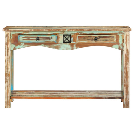 Console Table 120x40x75 cm Solid Reclaimed Wood Console Table 120x40x75 cm Solid Reclaimed Wood