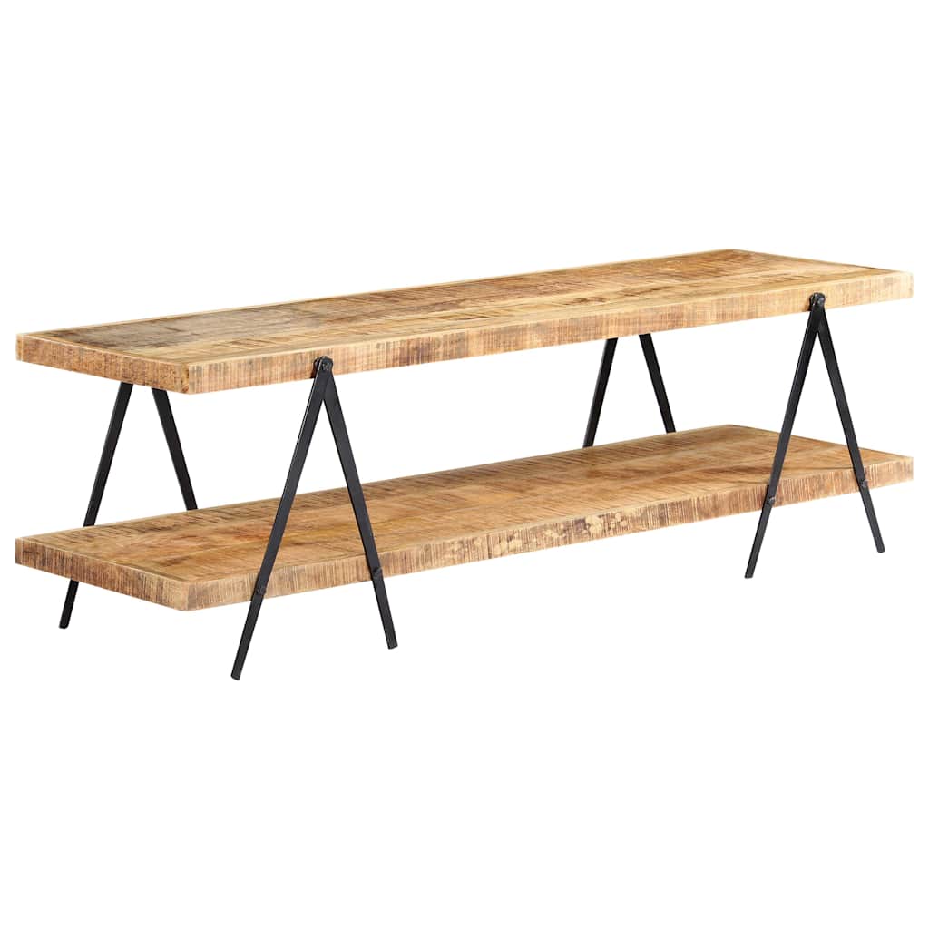 247885 vidaXL TV Cabinet 160x40x50 cm Solid Mango Wood