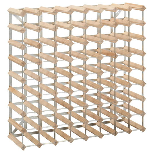 Wine Rack for 72 Bottles Solid Pinewood Wine Rack for 72 Bottles Solid Pinewood
