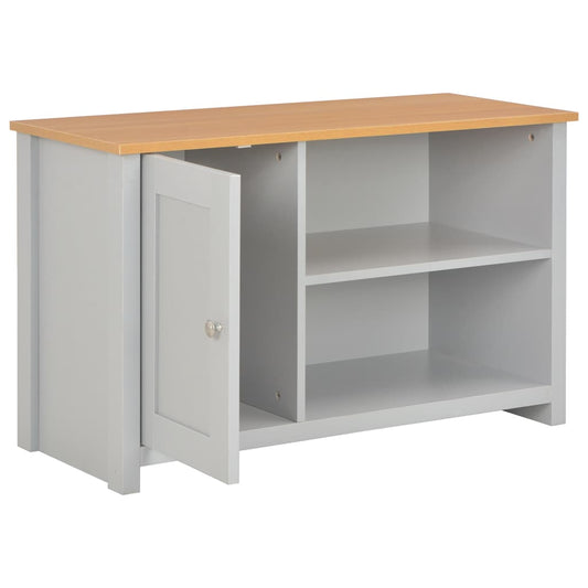 283739 vidaXL TV Cabinet Grey 95x39x58 cm 283739 vidaXL TV Cabinet Grey 95x39x58 cm