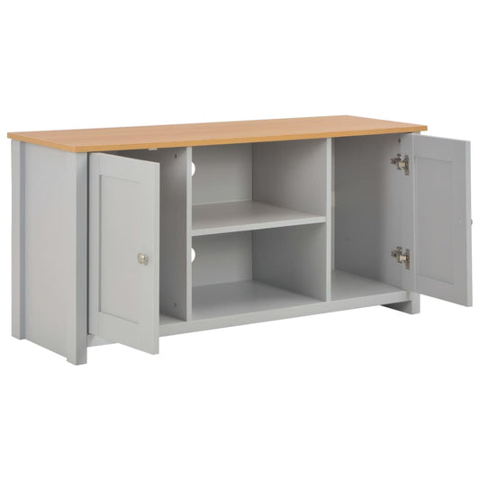 283740 vidaXL TV Cabinet Grey 120x39x58 cm 283740 vidaXL TV Cabinet Grey 120x39x58 cm