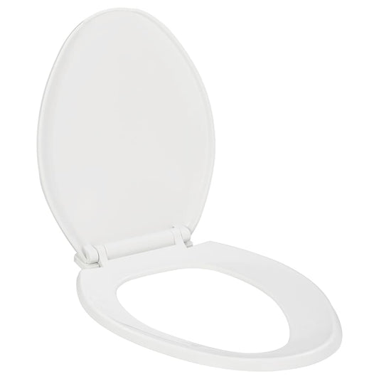 Soft-close Toilet Seat with Quick-release Design White Soft-close Toilet Seat with Quick-release Design White