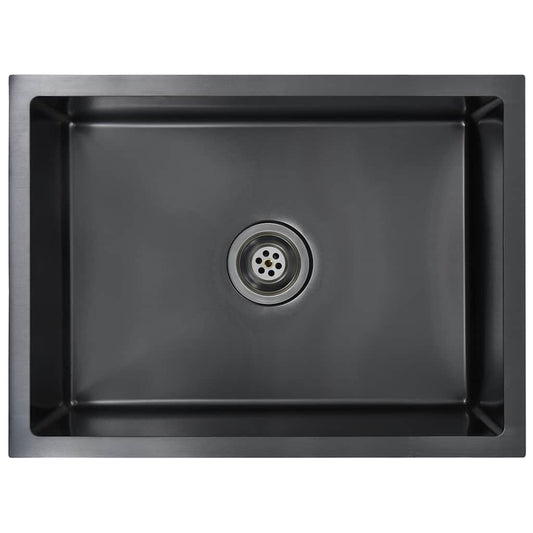 Handmade Kitchen Sink Black Stainless Steel Handmade Kitchen Sink Black Stainless Steel