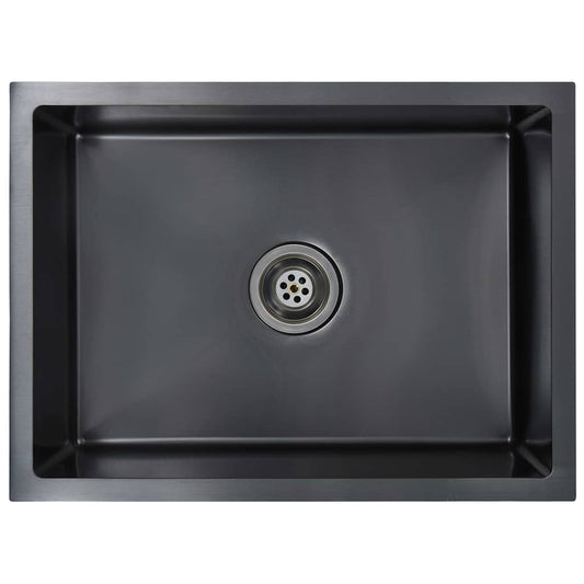 Handmade Kitchen Sink Black Stainless Steel Handmade Kitchen Sink Black Stainless Steel