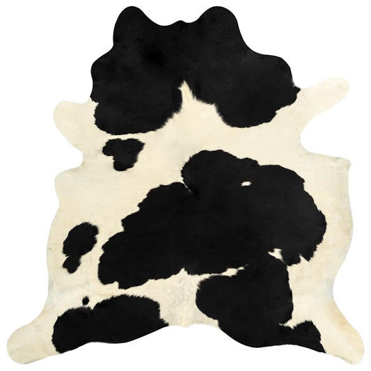 Real Cow Hide Rug Black and White 150x170 cm Real Cow Hide Rug Black and White 150x170 cm
