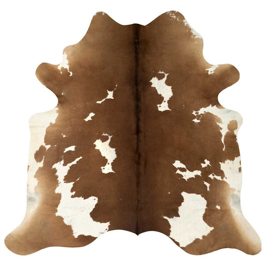 284344 vidaXL Real Cow Hide Rug Brown and White 150x170 cm 284344 vidaXL Real Cow Hide Rug Brown and White 150x170 cm