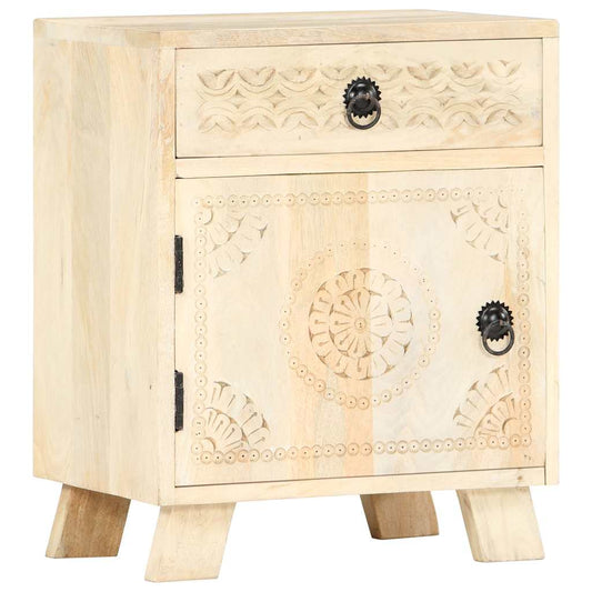 Bedside Cabinet 40x30x50 cm Solid Mango Wood Bedside Cabinet 40x30x50 cm Solid Mango Wood