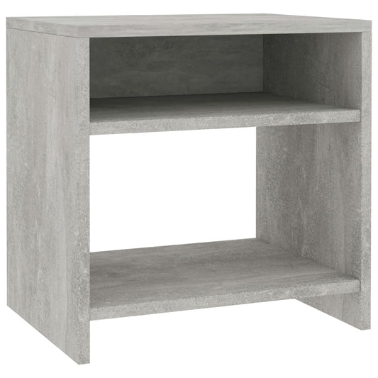 Bedside Cabinet Concrete Grey 40x30x40 cm Engineered Wood Bedside Cabinet Concrete Grey 40x30x40 cm Engineered Wood