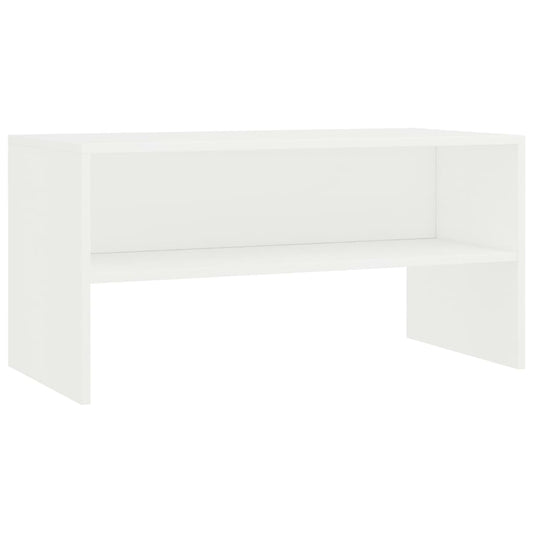 TV Cabinet White 80x40x40 cm Engineered Wood TV Cabinet White 80x40x40 cm Engineered Wood
