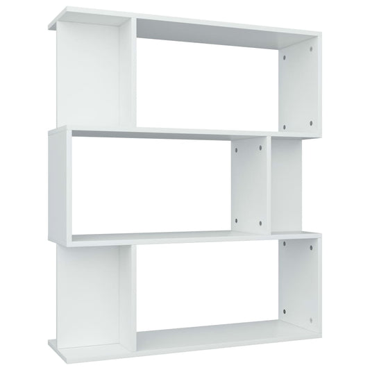 Book Cabinet/Room Divider White 80x24x96 cm Engineered Wood Book Cabinet/Room Divider White 80x24x96 cm Engineered Wood