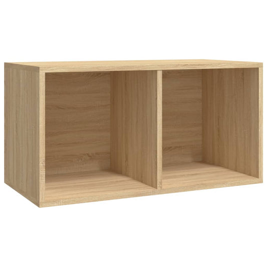 Vinyl Storage Box Sonoma Oak 71x34x36 cm Engineered Wood Vinyl Storage Box Sonoma Oak 71x34x36 cm Engineered Wood