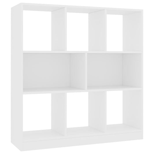 Book Cabinet White 97.5x29.5x100 cm Engineered Wood Book Cabinet White 97.5x29.5x100 cm Engineered Wood