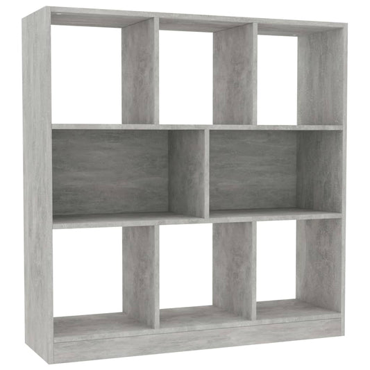 Book Cabinet Concrete Grey 97.5x29.5x100 cm Engineered Wood Book Cabinet Concrete Grey 97.5x29.5x100 cm Engineered Wood
