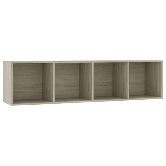 800264 vidaXL Book Cabinet/TV Cabinet Sonoma Oak 143x30x36 cm 800264 vidaXL Book Cabinet/TV Cabinet Sonoma Oak 143x30x36 cm
