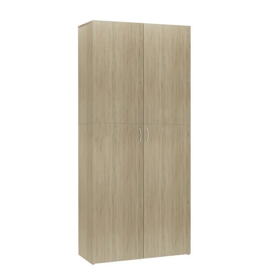 Shoe Cabinet Sonoma Oak 80x35.5x180 cm Engineered Wood Shoe Cabinet Sonoma Oak 80x35.5x180 cm Engineered Wood