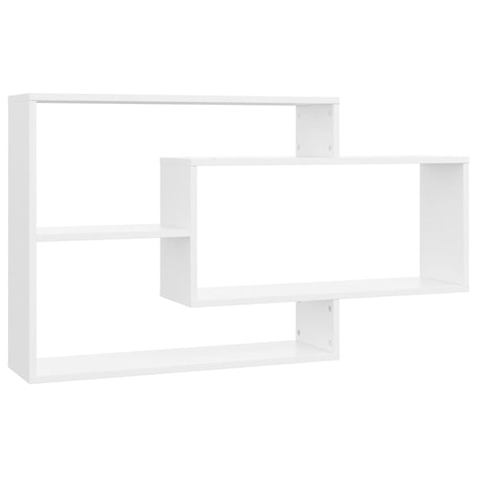 Wall Shelf White 104x20x58.5 cm Engineered Wood Wall Shelf White 104x20x58.5 cm Engineered Wood
