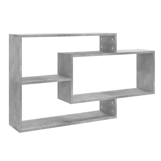 Wall Shelf Concrete Grey 104x20x58.5 cm Engineered Wood Wall Shelf Concrete Grey 104x20x58.5 cm Engineered Wood