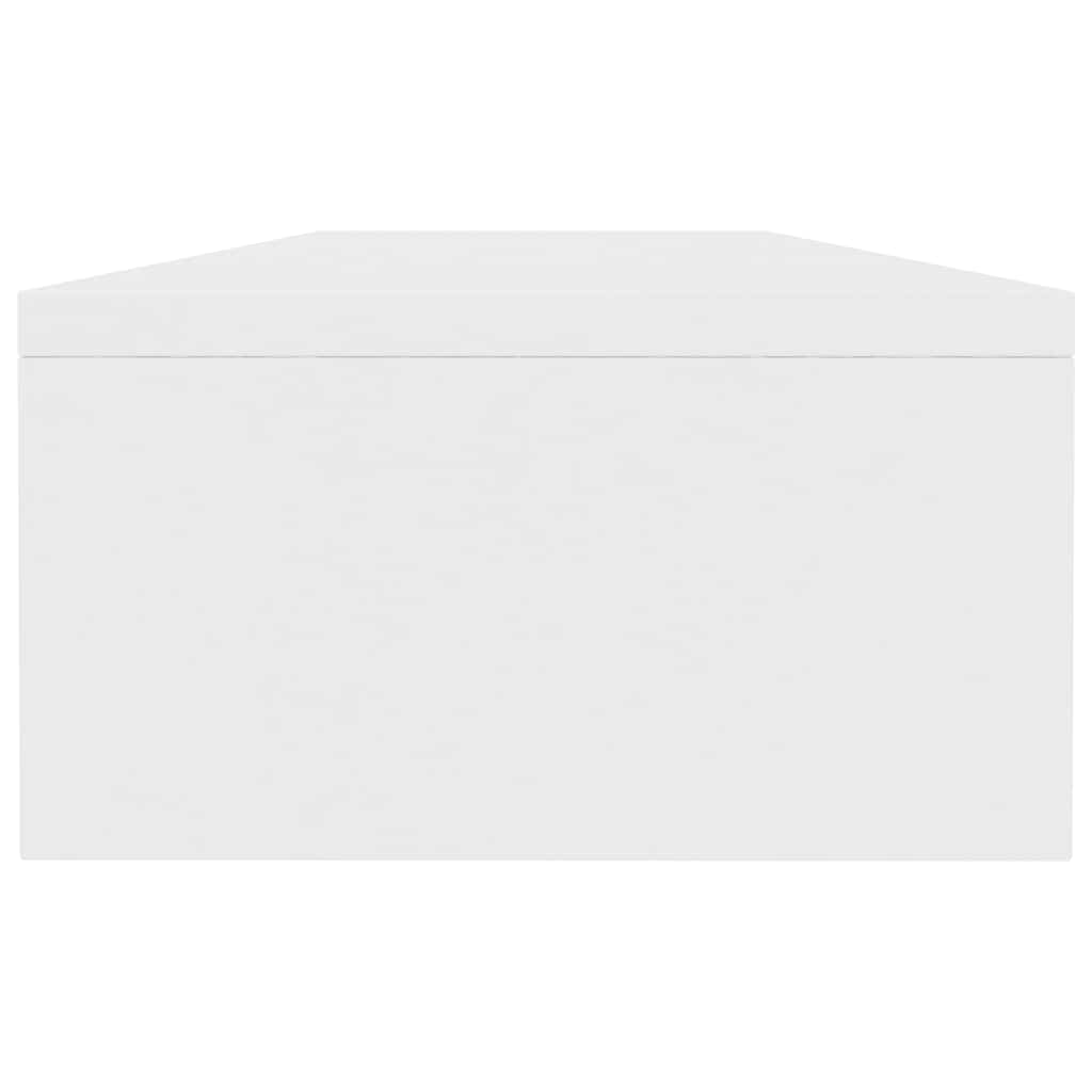 800333 vidaXL Monitor Stand White 100x24x13 cm Engineered Wood