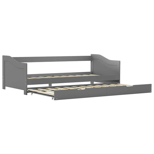Sofa Bed Frame | Grey | Pine wood and plywood | 90x200 cm Sofa Bed Frame | Grey | Pine wood and plywood | 90x200 cm