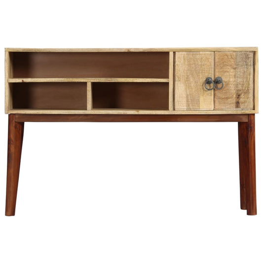 Console Table 115x30x76 cm Solid Rough Mango Wood Console Table 115x30x76 cm Solid Rough Mango Wood