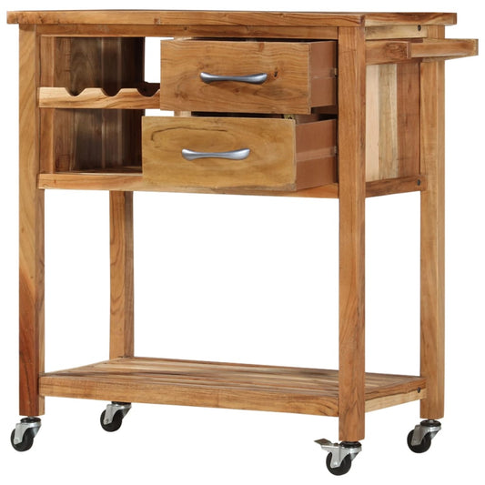 Kitchen Trolley 80x45x91 cm Solid Acacia Wood Kitchen Trolley 80x45x91 cm Solid Acacia Wood