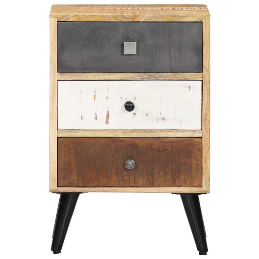 282875 vidaXL Bedside Cabinet 40x30x60 cm Solid Mango Wood 282875 vidaXL Bedside Cabinet 40x30x60 cm Solid Mango Wood